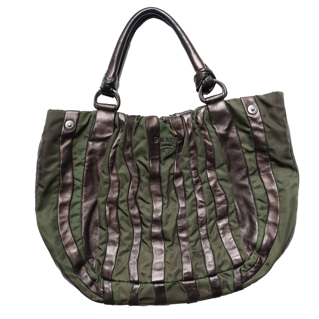 Prada Tessuto Napa Hobo Bag
