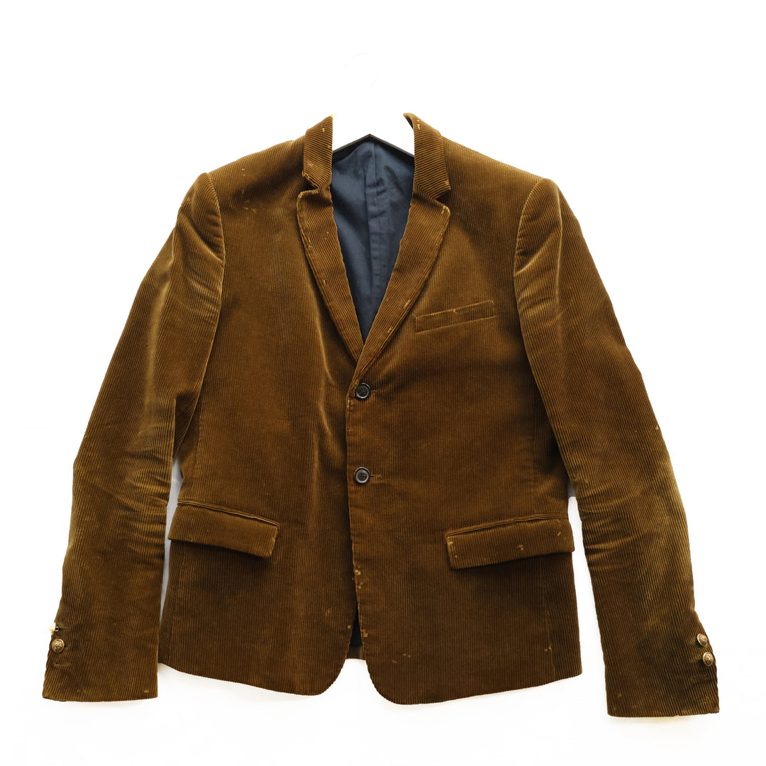 Balmain Homme FW 2011 Brown Corduroy Blazer