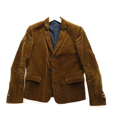 Balmain Homme FW 2011 Brown Corduroy Blazer